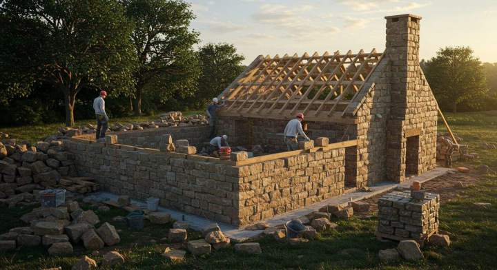 pierre matériau de construction